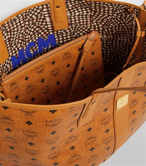 mcm tote bag with pouch